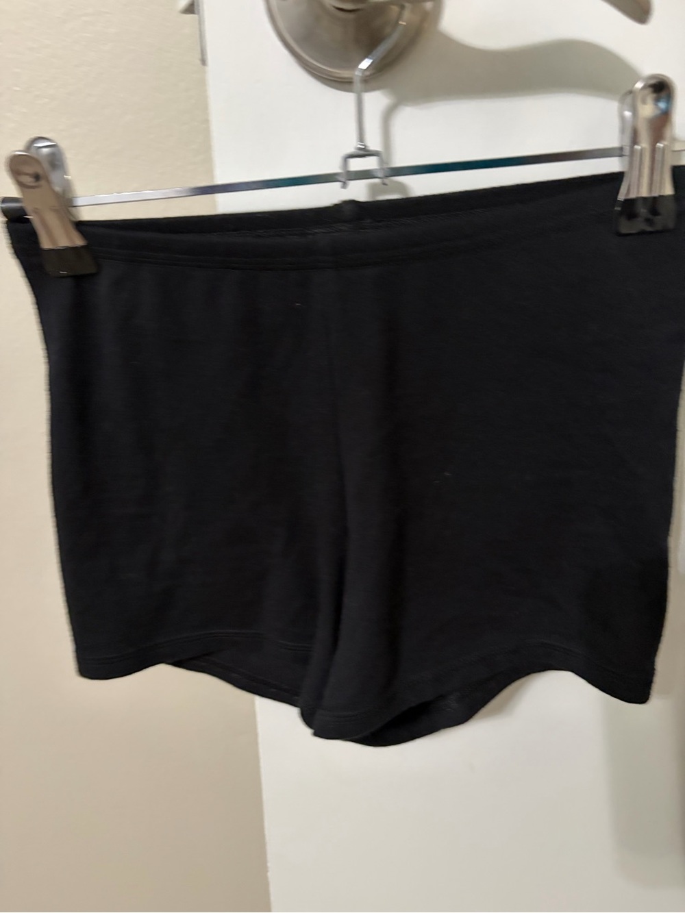 Old Navy Black Kids Stretch Knit Shorts